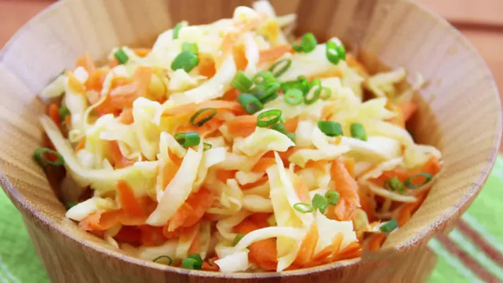 Рецепты салатов из белокочанной капусты