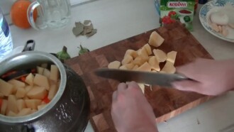 Картошка с овощами в афганском казане – рецепт без мяса