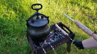 Как приготовить ребрышки с картошкой в афганском казане
