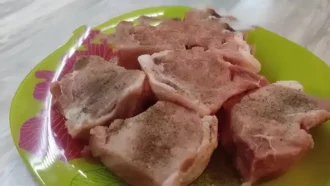 Свинина с овощами в афганском казане - идеально нежное мясо