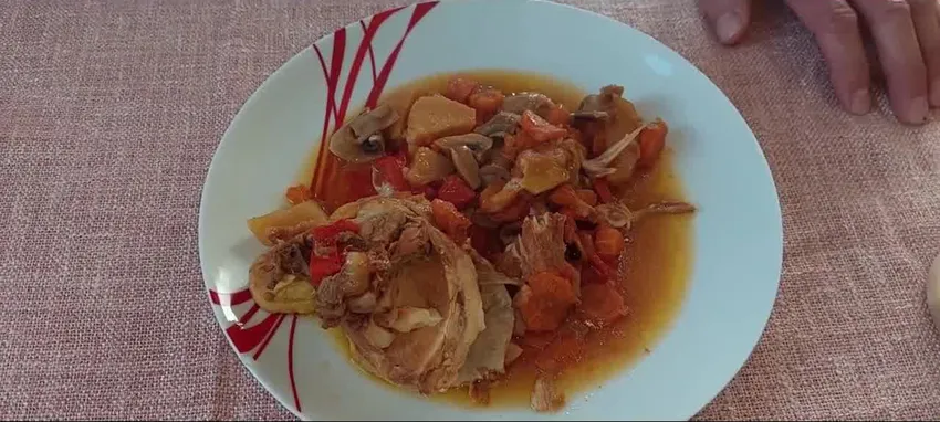 Овощи в афганском казане – рецепт на плите, с курицей, с мясом и без