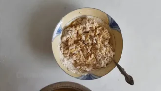 ПП банановый кекс в духовке – рецепт с цельнозерновой мукой