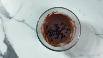 Шоколадные ПП кексы в духовке